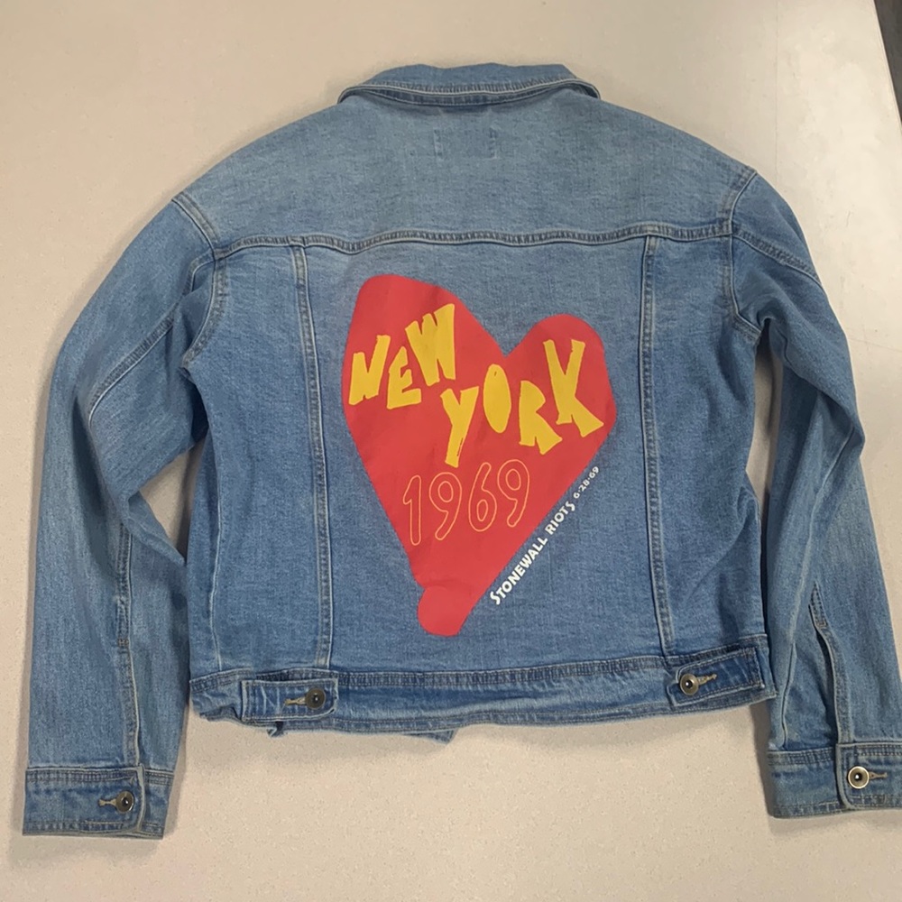 Denim jacket size small